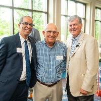 President Tom Haas and guests at Retiree Reception 2018